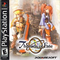 Threads of Fate Playstation box art